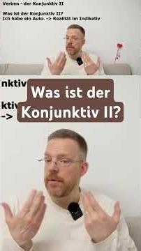 What is the subjunctive II?