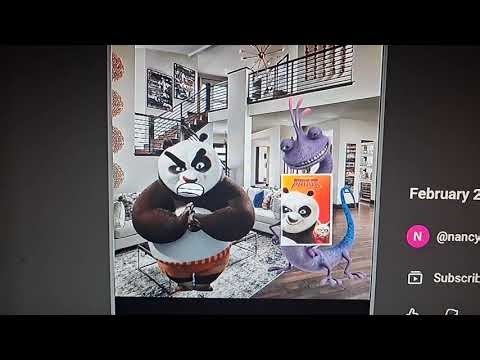 Randall Boggs Gets Grounded Kung Fu Panda dvd While