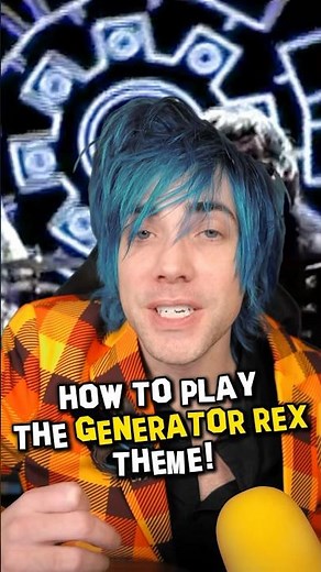 How to play the Generator Rex theme song REVOLUTION on GUITAR! #generatorrex #cartoonnetwork #ben10