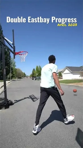 Double between-the-legs dunk training