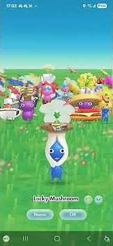 Blue Pikmin Getting a Mushroom Decor! (Pikmin Bloom) #pikmin #pikminbloom