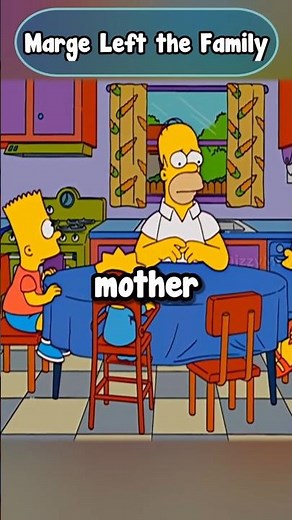Marge Simpson Left the Family