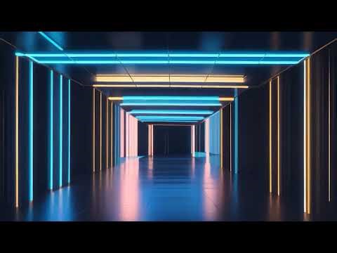 Club Visuals 1463 - Neon Gates VJ Loop