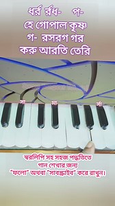 4.9K views · 147 reactions | Hey Gopal Krishna Karu Aarti Teri #heygopalkrishnanotation #srikrishnabhajanarti #harmoniumsikkha #हेगोपालकृष्ण #musictutorial | Suravi Sangeet Tutorial | Facebook