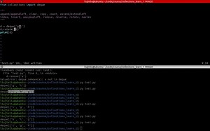 python基础之collections(part2-deque)