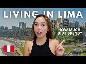How Much Did I Spend in Lima, Peru | Full BREAKDOWN Cost of Living in Peru