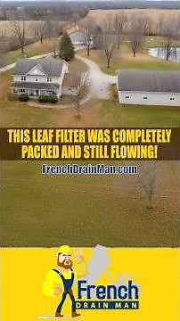 This Leaf Filter Was Completely Packed… and Still Flowing!