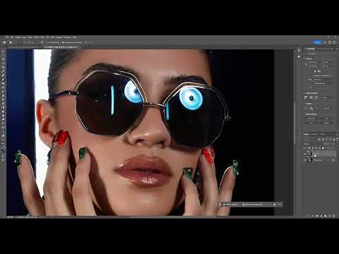 Easy! Remove Reflections from Sunglasses in Photoshop in seconds! [TUTORIAL]