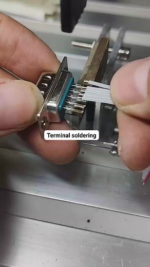 Terminal soldering — fast, clean, and reliable results. #SolderingMachine | Laptop Repair Secrets