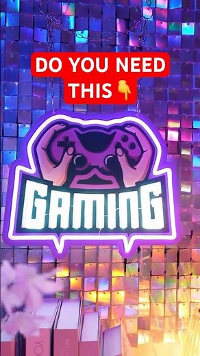 Custom Gaming Neon Sign Build in 10 Minutes #gaming #neon #diy