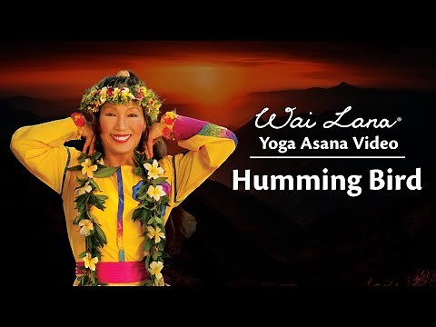 Wai Lana Yoga : Hummingbird Pose | Easy Yoga Pose for Neck, Shoulders & Upper Back