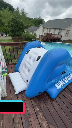 Intex Kool Splash Inflatable Water Slide #InflatablePool #WaterSlide #SummerFun #BackyardPool #PoolToys @Spreetail