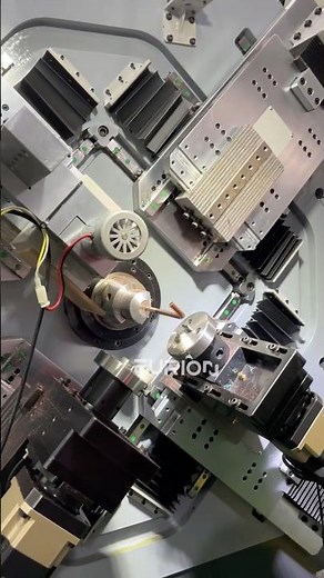 CNC Spring Machine ES-1235XR in Action! Flexible Customizable Spring Machine Multi-Axis Arm Design