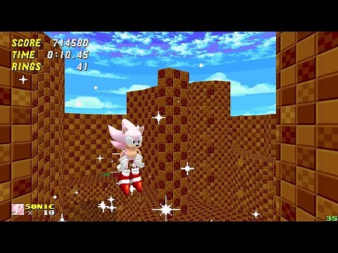SUPER FORMS CAN FLY (+ HYPER SONIC FORM)-SONIC ROBO BLAST 2 MODS