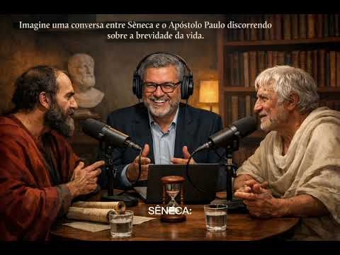 PARTE UM Cronos Cast com o Apóstolo Paulo e o Filósofo Sêneca. #desenvolvimento #estoico #viral #fé