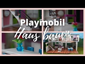 Playmobil Haus bauen😍// + Roomtour//#littleluxusvilla //Pimp my Playmobil//Familie Bäcker