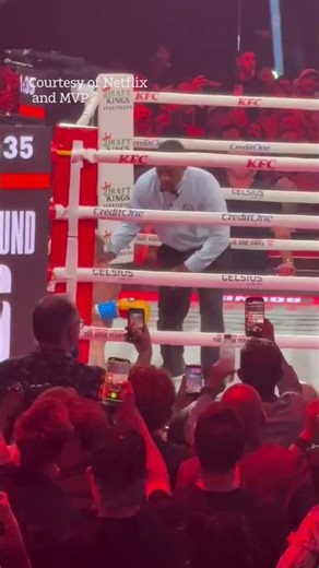 Anthony Joshua KNOCKS OUT Jake Paul in sixth round #boxing #jakepaul #anthonyjoshua