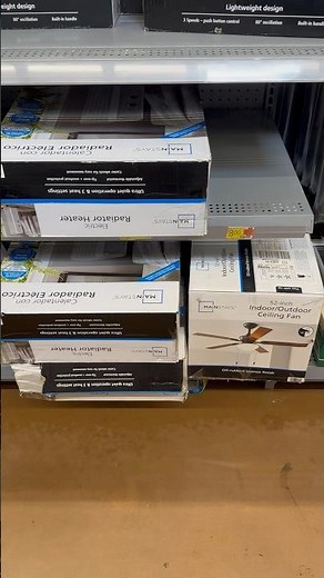 Mainstays ceiling fan at Walmart￼