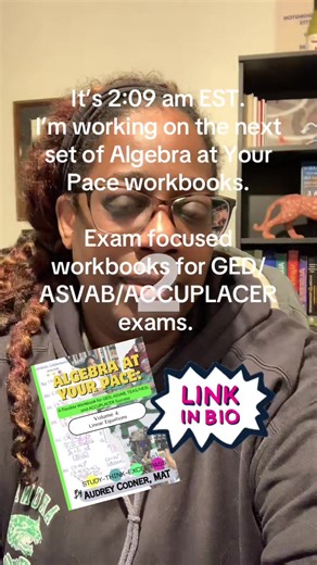 I work hard so you don’t have to. Get the help you need to raise your GED/ASVAB/ACCUPLACER exam scores. You can do math. #gedmath #asvab #homeschool #ibew #accuplacermath