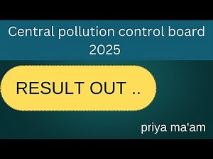 CENTRAL POLLUTION CONTROL BOARD 2025 SCIENTIST B RESULT OUT 💯✅ #cpcb2025 #cpcb