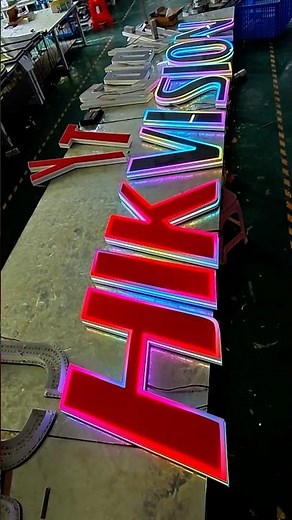 Ultra-Bright LED Storefront Signage - Boost Your Business Visibility in the UK & US .#sign #signage