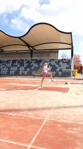 Explosive Long Jump Technique in Slow Motion | Track & Field Training #sports #athletics #music