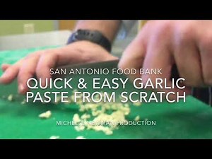 Quick & Easy Garlic Paste from Scratch
