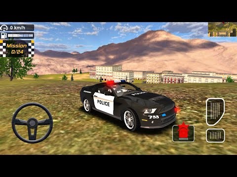 US Police Ford Mustang Crazy Drift Stunt Mission : Police Car Driving : Android Gameplay