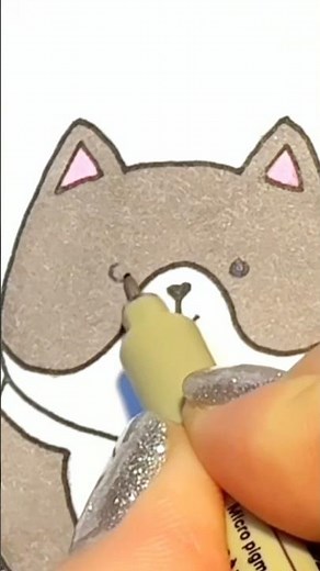 How To Draw Cute Cats Step By Step 🐈‍⬛ 🐈