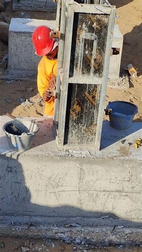 Incredible Precision! Secret of Strong Concrete Columns