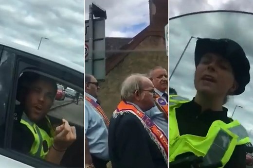 Man blasting Irish tune at Orange Walk cleared as cops didn't prove sectarianism