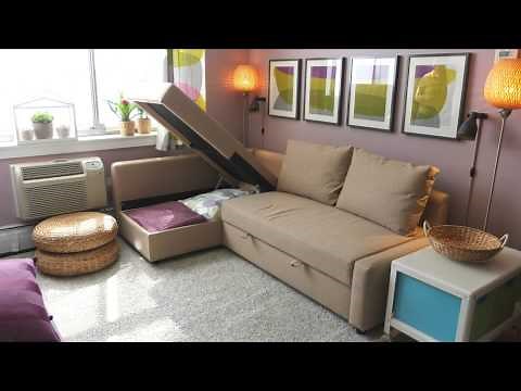FRIHETEN Sofa Bed - IKEA Home Tour