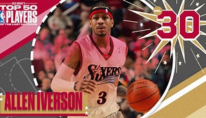 Top 50 NBA players from last 50 years: Allen Iverson ranks No. 30