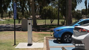 14K views · 100 reactions | The federal government has released new data showing how EV fast-charging sites are being rolled out across Australia. 100 new stations have been set up so far in 2024. The government wants a fast-charger every 150 kilometres to help with 'range anxiety.' Choose your news on the ABC NEWS app and stay in the know: https://ab.co/abcnewsapp | ABC News | Facebook