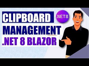 .NET 8 Blazor Clipboard Management -Read & Write Operations In Blazor Web App Easily.