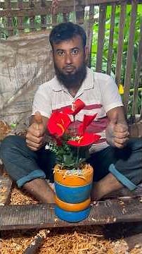 Beautiful Handmade Eco-Friendly Flower Pots.