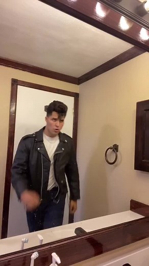 Apparently there is greaser trend 😏