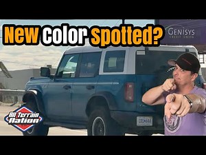 New colors for the FORD BRONCO!?