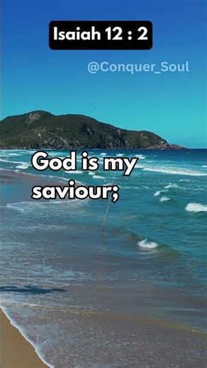Bible Verse of the Day : (Isaiah -12 : 2) #bibleverse