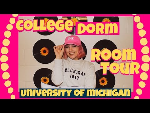 University of Michigan Dorm Tour - Baits II