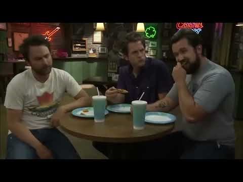 Hilarious! Always Sunny In Philadelphia. Mac eating! Bloopers. ‪@AlwaysSunny‬