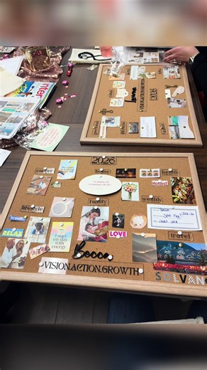 Vision board with our real estate professionals! We talked about our goals and took a moment to be present 💫 #chwpro #realestate #agent #professionals