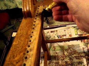 Chair Caning Tip-Bevel Seat Edges