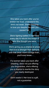 She forgives, still hurting 💔 brave love echoes after betrayal 🌑 #heartbreak #lostlove #brokenheart | Echoes of a Broken Heart