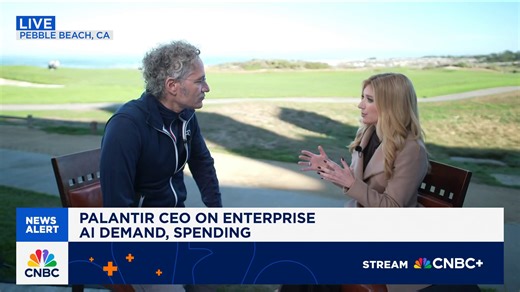 Watch CNBC's full interview with Palantir CEO Alex Karp in Pebble Beach