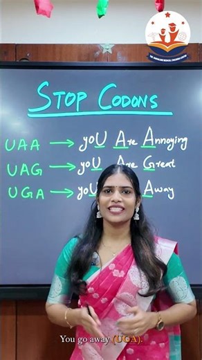 Biology Trick: How Stop Codons End Translation Fast #neet2026 #exam #neetbiology