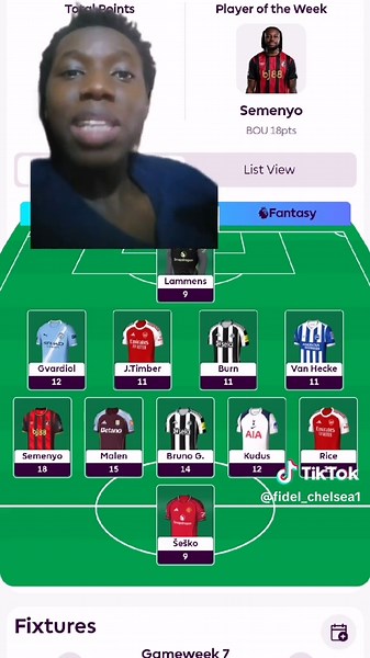 Chelsea FPL Team of the Week Analysis