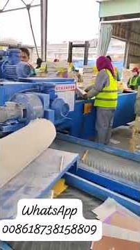 Demonstration video---Large book spine cutting system for for big China paper mill