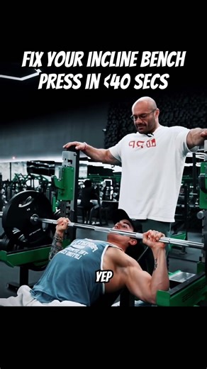 Perfect this A-tier chest exercise in 40 secs #chestworkout #bodybuilding #inclinebenchpress