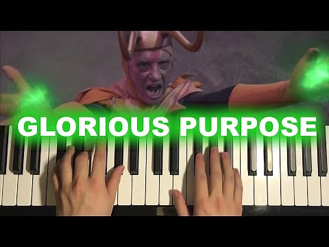 How To Play - Classic Loki Creating Asgard Theme (Piano Tutorial Lesson)